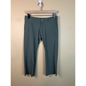 C54-Patagonia Women's Size 0 All Out Capri Activewear Pants Green